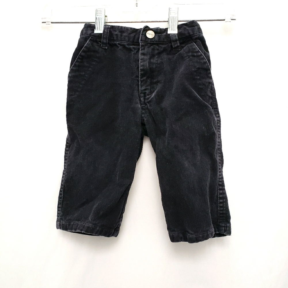 Black Kenneth Cole Reaction Corduroy Pants